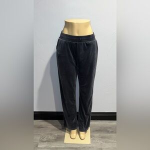 Suzette Collection Gray Velvet Drawstring Sweats!